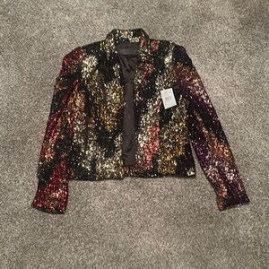 BLANK NYC SEQUIN BLAZER